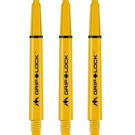 Mission Darts 5 x Yellow GripLock Shafts Medium Dart Stems S1079