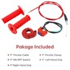 7/8" 22mm Throttle Replacement Kit Cable Kill Switch for 50-250cc