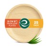 ECO SOUL 100% Compostable 15cm(6") Round Palm Leaf Plates (Pack