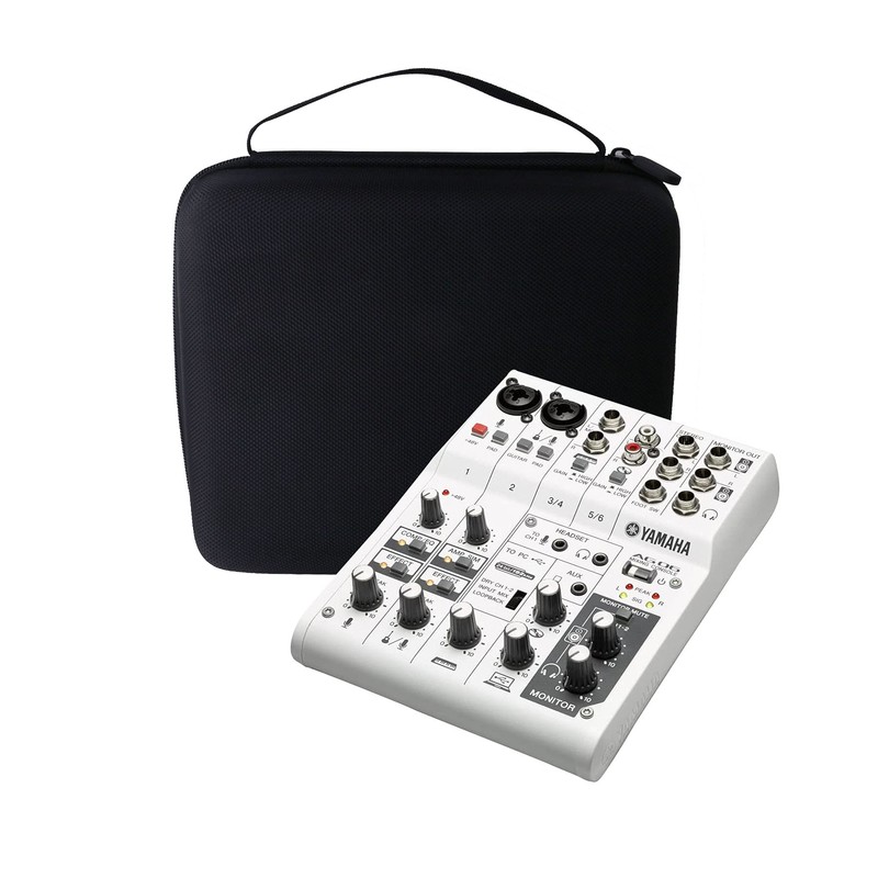 Yamaha Yamaha 6 Channel AG06/AG06MK2 Webcasting Mixer Protective Carrying Case
