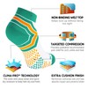 NEWZILL Low Cut Compression Socks - Unisex Running Socks with