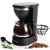 Mixpresso 5 Cup Coffee Maker 25 Oz, Mini Coffee Pot