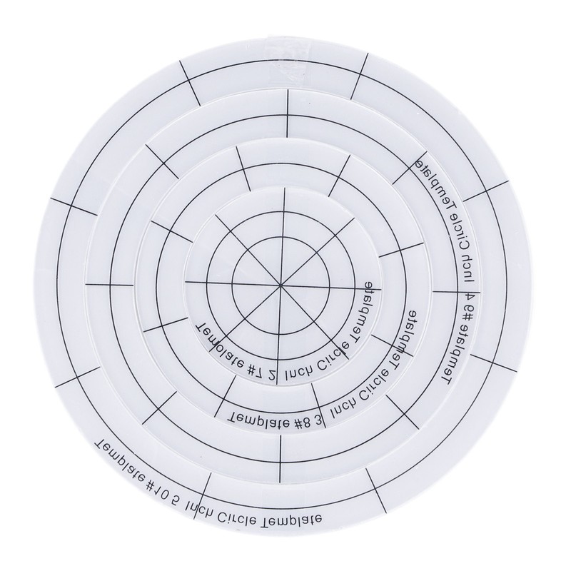 Quilting Rulers Shaped Patch Work Template Tool Ruler DIY Transparent