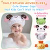 Kilofly kilofly 4pc Waterproof Reusable Bath Hat Kids Fun Cartoon