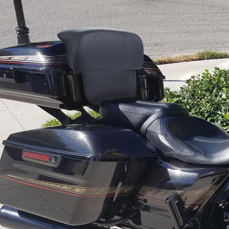 Sresk Chopped Tour Pack Backrest Pad, Trunk Backrest Pads Fit