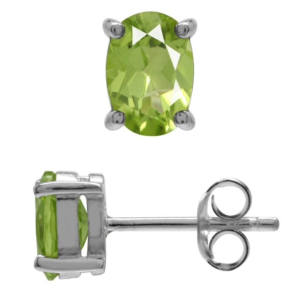 Silvershake - arete de plata de ley 925 con piedra