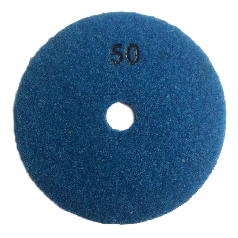 Konfor 100mm Diamond Polishing Pad Dry Grinding Cutter for Marble