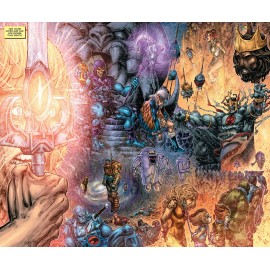 Masters Of The Universe Thundercats Vision Poster 36X30 inches