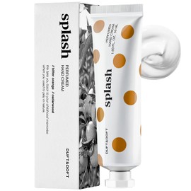 DUFT&DOFT Hand Cream for Dry Cracked Hands – Grapefruit, Blackcurrant, and Peach Scented Lotion - Moisturize Dry Skin and Repair Damaged Skin – Splash Perfumed Hand Cream, 1.69oz.