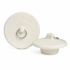 Rubber Tub Stopper, 2 Pack Bathtub Drain Plug for 1.5"