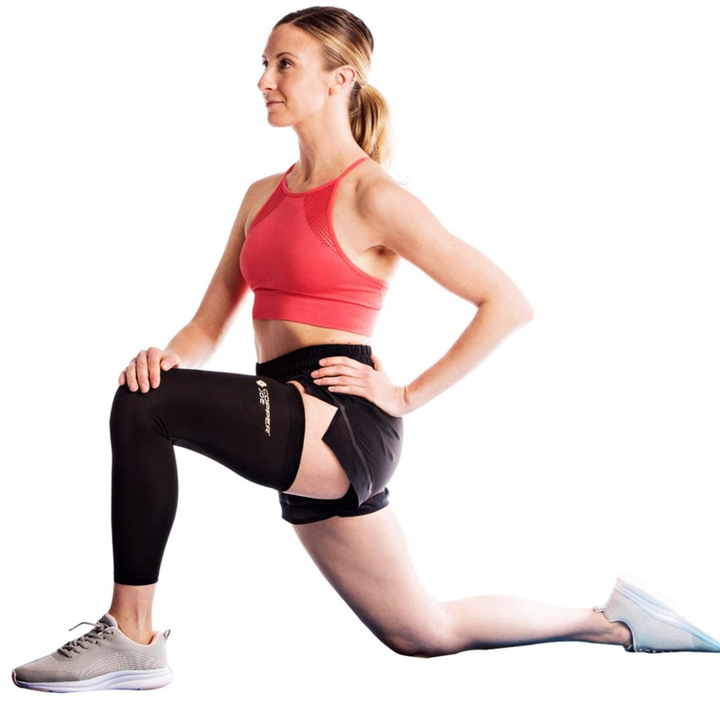 Copper Joe Full Leg Compression Sleeve - Ultimate Copper Infused,