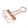 50Pcs Hollow Binder Clips Metal Paper Binder Clips for Documents