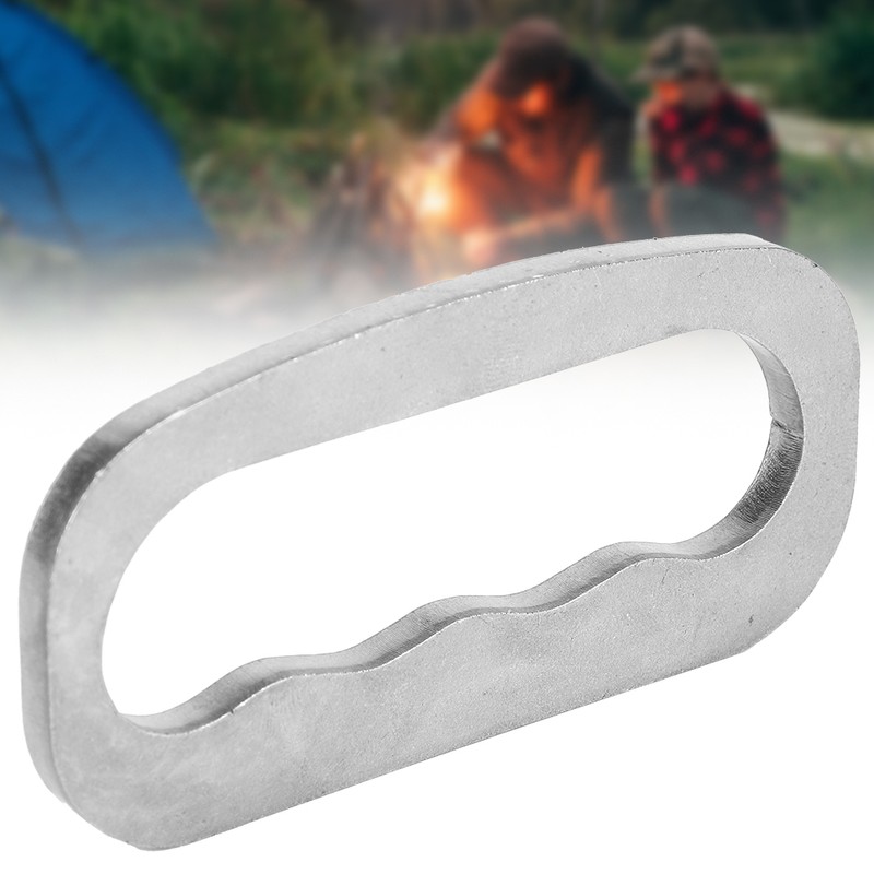 Gray Outdoor Survival Camping Hunting High Carbon Steel Fire Starting