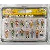 Woodland Scenics A1958 Passers-by 16 Normal People Figures Track H0