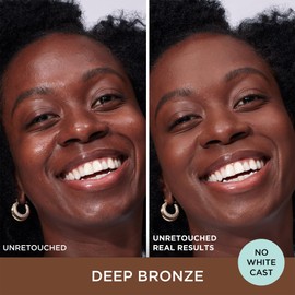 IT Cosmetics CC+ Cream Natural Matte Foundation with SPF 40 - Shine-Reducing & Long-Wear Full Coverage Foundation For Oily Skin - With Hyaluronic Acid - Non-Comedogenic, Deep Bronze - 1.08 fl oz