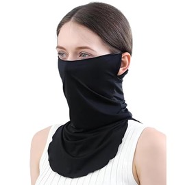 SATPULOT Face Cover, Neck Cover, Sun Protection, Face & Neck, UV Protection, UV Protection, Summer, UPF 50+, Outdoor Sports, Cool to Contact - 5°C, No Stiffling, Sweat Absorbent, Quick Drying, Mask,