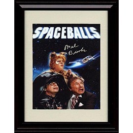 Spaceballs Autograph Promo Print - Mel Brooks - Framed 8x10