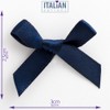 Italian Options Satin Craft Bows 100-Piece Pack, 3 cm Bow