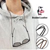 Chums CH61-1191 (U119:2 Tone) Braided Leather Eyeglass Strap