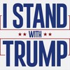 CafePress I Stand With Trump Light 17 oz Latte Mug