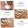 LIFKOME 1 Set Folding Picnic Tableware Portable Stainless Steel Cutlery