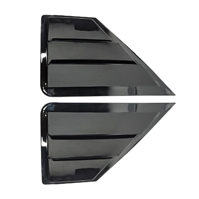 Riloer Rear Side Window Louver Decoration Covers, Air Vent Scoop