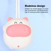 Mini Hanging Neck Fan USB Rechargeable 3 Speeds Bladeless Hands