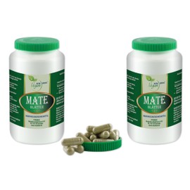 VITAIDEAL Vegan® Mate Leaves (Ilex paraguariensis) 2 x 360 vegetable capsules each 490 mg pure natural without additives.