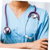 KOMBIUDA Stethoscope Name Tag for Id Tag Open Clasp Design