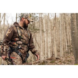 Hunter Safety System X-1 Bow-Hunter Harness for Tree-Stand Hunting, Lightweight Comfortable Safe All-Season Great Mobility, 2X-Large/3X-Large, Camo