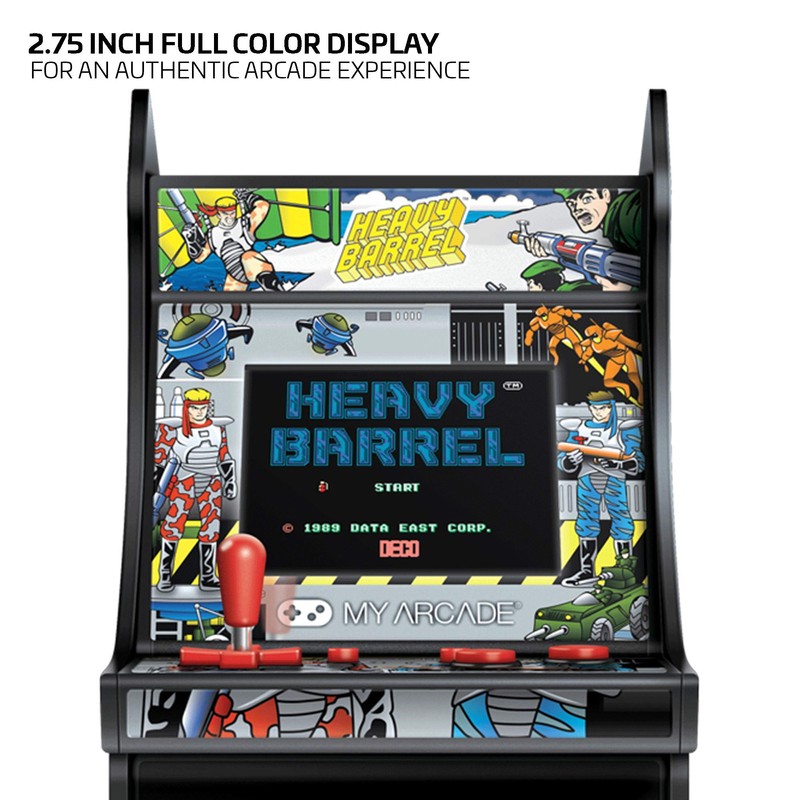 MY ARCADE Heavy Barrel Micro Player - Collectible Mini Arcade