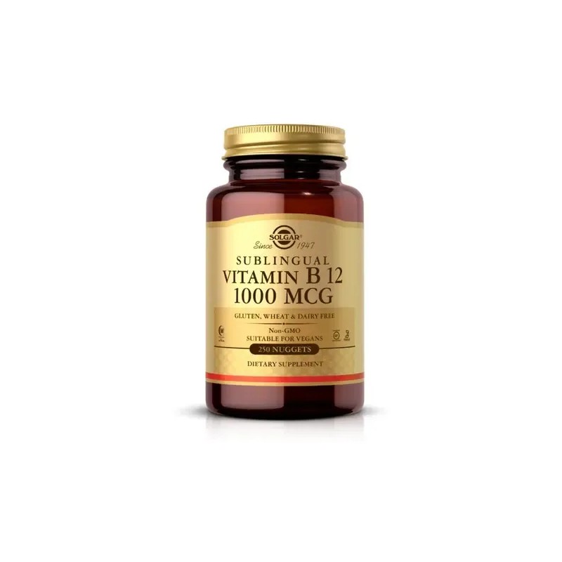 Vitamin B12 1000mcg Sublingual 250 Unidades Sabor Unflavored