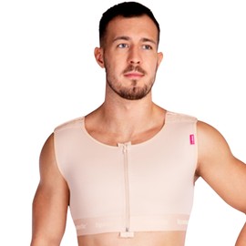 LIPOELASTIC MTmS Comfort- Gynocastemia Compression for Men, Daily Use Compression Vest for Men, Gynecomastia Compression Vest