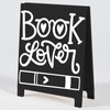Book Lover Desk Sign Reader Bookworm Gift Home Bedroom Office