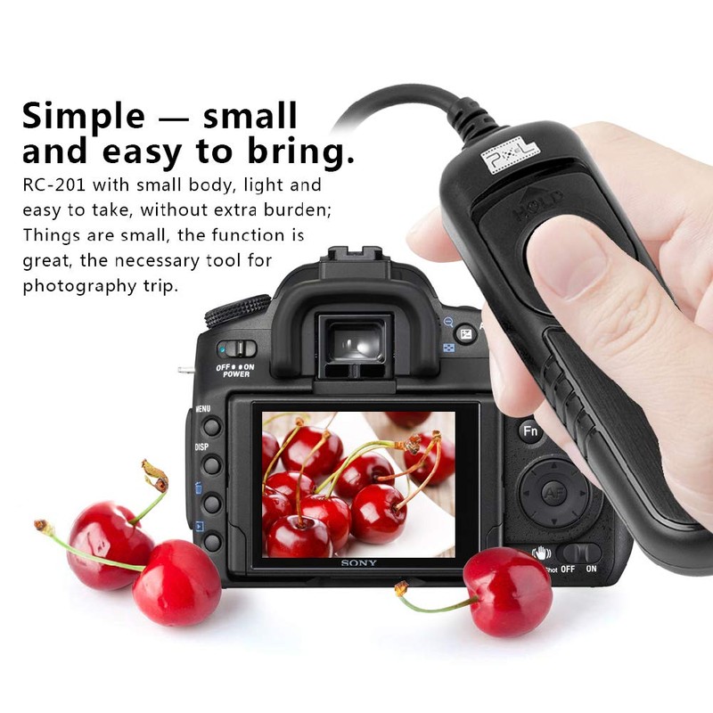 Pixel RC-201 S2 Remote Commander Shutter Release Cable for Sony