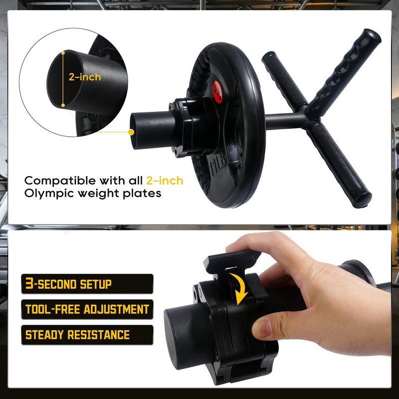 Vorynne Strong Arm Forearm Trainer & Wrist Strengthener, Adjustable Alloy