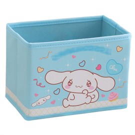 Bliqlriy Kawaii Collapsible Storage Bin, Cute Storage Box Foldable Baskets Kawaii Office Desk Organizer Cute Room Decor