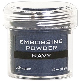 Ranger Navy Metallic Embossing Powder, Synthetic Material, Blue, 4.4 x 4.4 x 4.4 cm