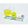 Seishin Pottery Growing Capsule, Herb Cultivation in a Tub, Yellow,
