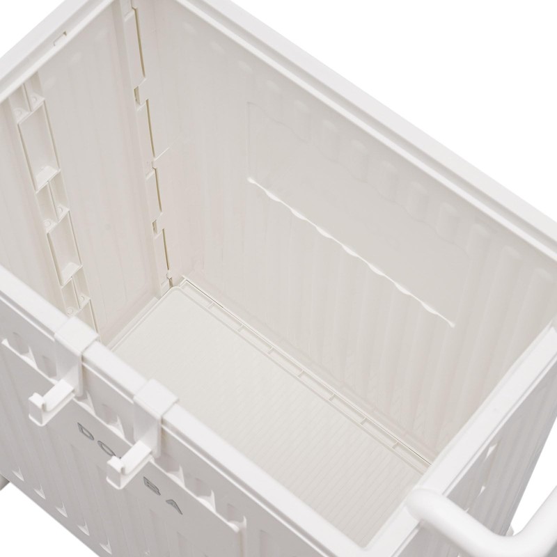 ACNAO Storage Box with Universal Wheels, Collapsible Removable Storage Organizer
