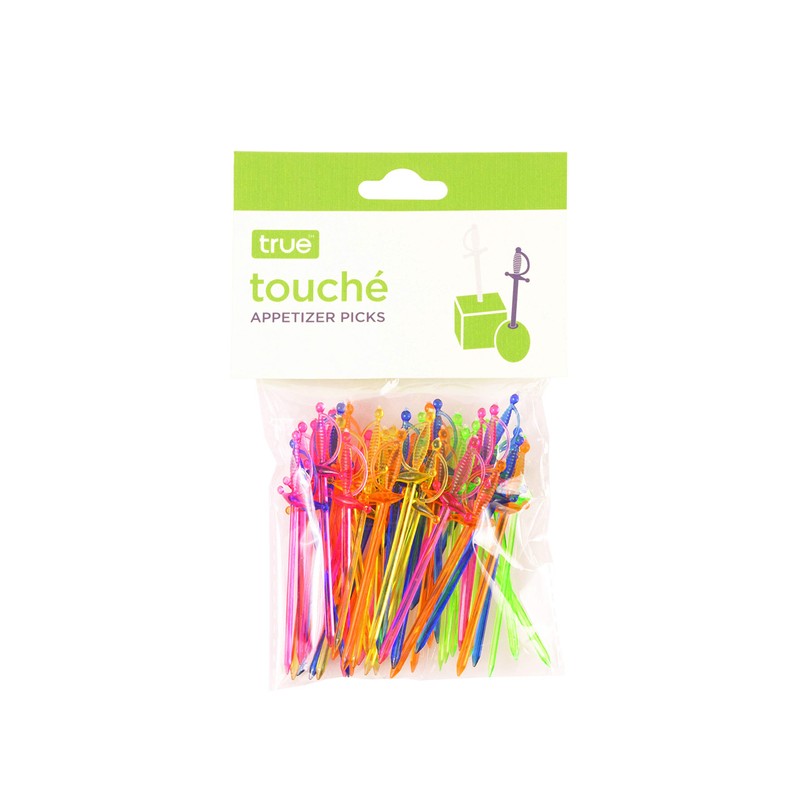 True Fabrication Appetizer Picks, 50 CT, Multicolor