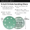 Serious Grit - 5-Inch 9-Hole 1500 Grit Sanding Discs -