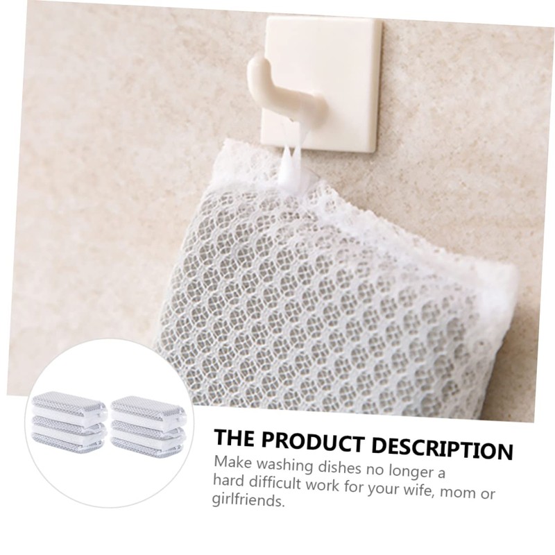 Outanaya 10Pcs Multi-Purpose Sponge Cleaning Brush Dish Cleaning Sponge Set