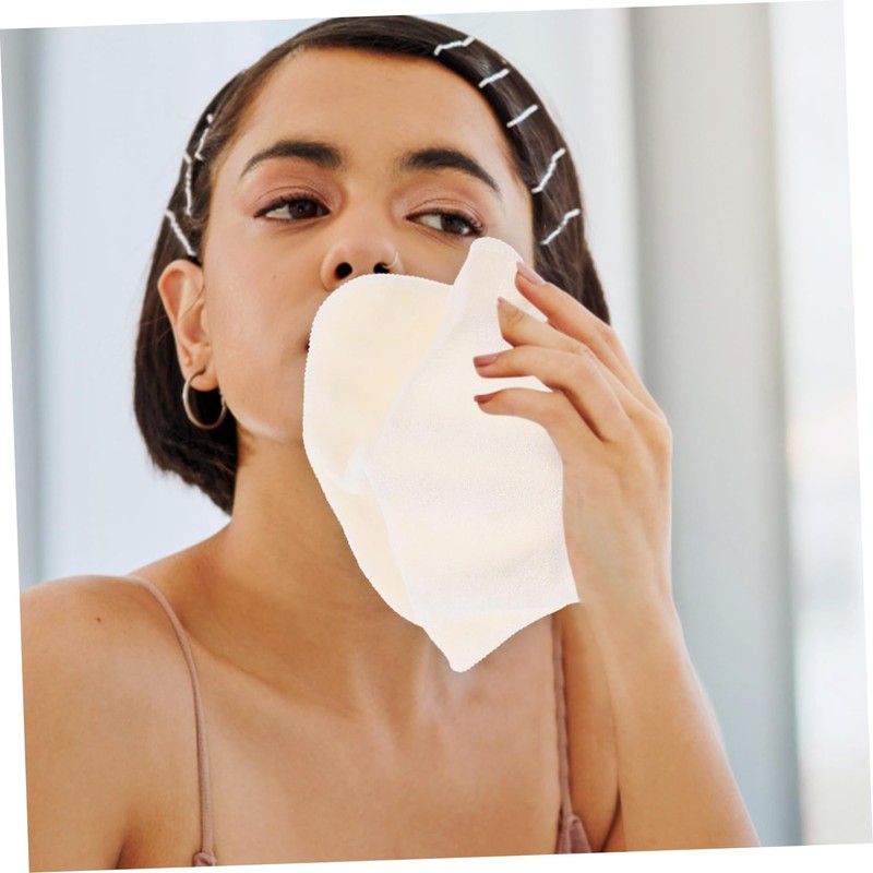 TOVINANNA 5Pcs Face Towels Soft Absorbent Washcloths for Gentle Facial