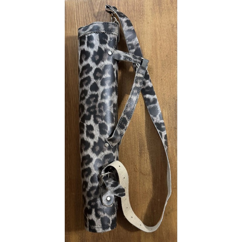 UNIVERSE ARCHERY Hip Arrow Quiver Genuine Suede Leather Arrow Holder