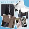 UNICRAFTALE 2Pcs Bag Extender Chain Golden Handbag Strap Extender Bag