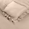 Utopia Bedding Ruffle Duvet Cover - Single Duvet Cover Set