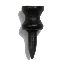 Golf Tees Etc 1" Step Down Tees - Pack of 100 (Black)