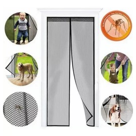 mosquiteras,mosquiteros magneticos,puertas mosquiteras,tela mosquitera,jardin,puerta Mosquitero Magnético Cortina De Puerta Anti-mosquito Mosca