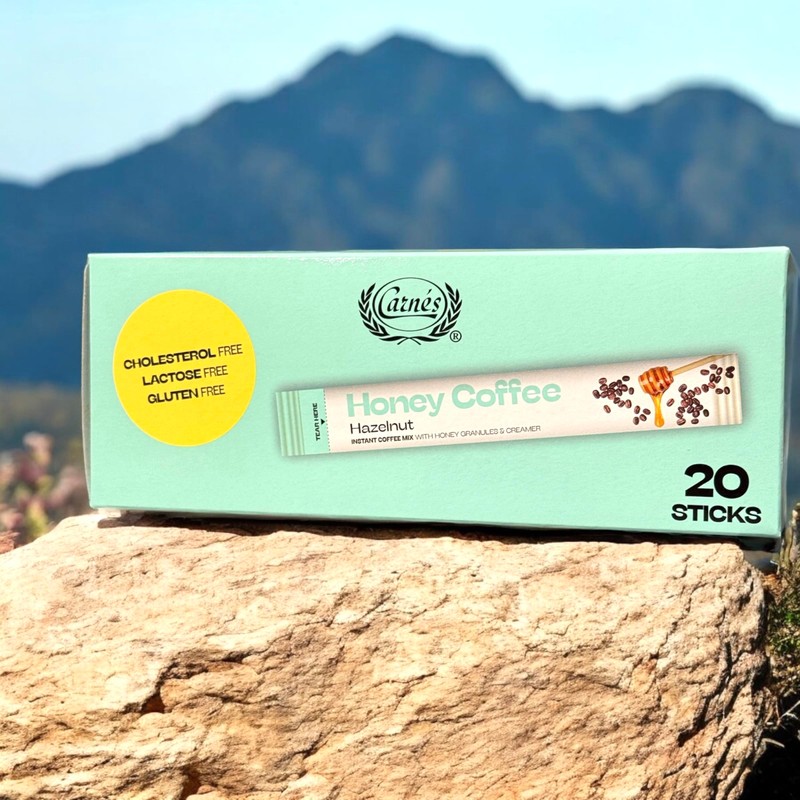 Instant Coffee Powder, Quick Dissolving (COMBO, HAZELNUT HONEY COFFEE)